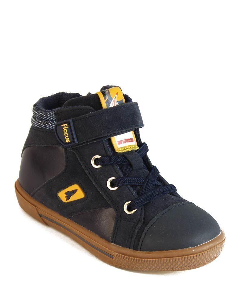 Zapatilla Urbana Velcro A Caminar Niño Ficcus-0