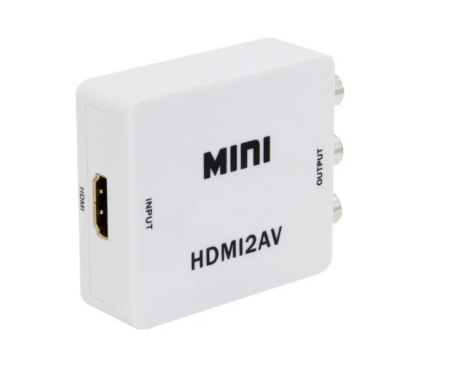 Adaptador Conversor Hdmi A Av Rca Video Analogico-1