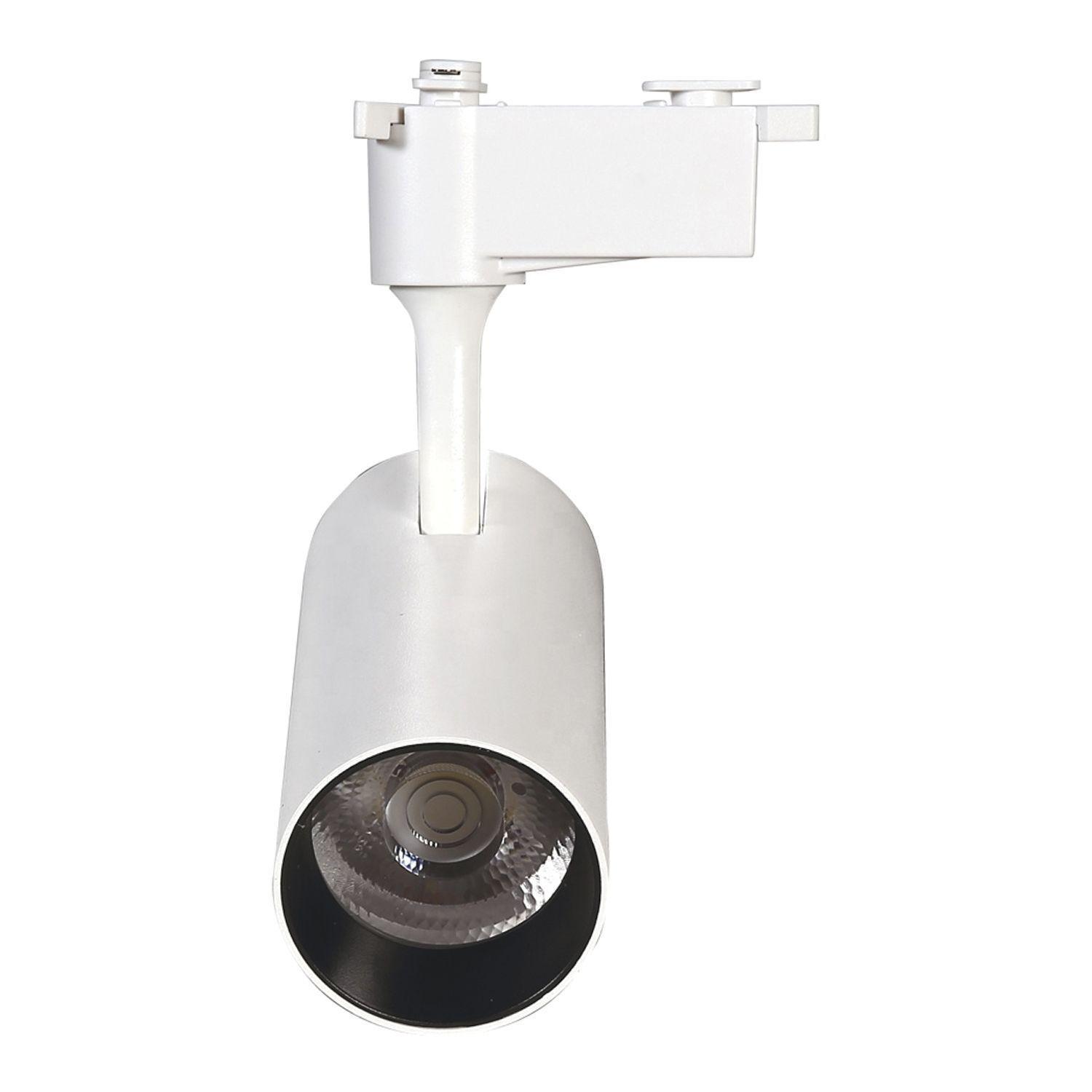 Foco Decorativo Riel 40º Trifásico 30W Cálido Blanco-3