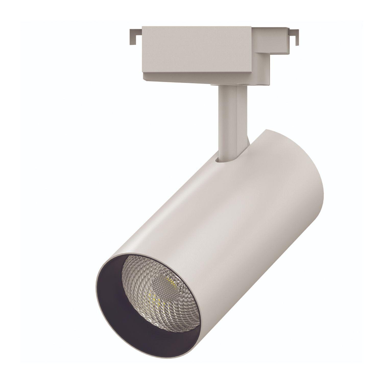 Foco Decorativo Riel 40º Trifásico 30W Cálido Blanco-4