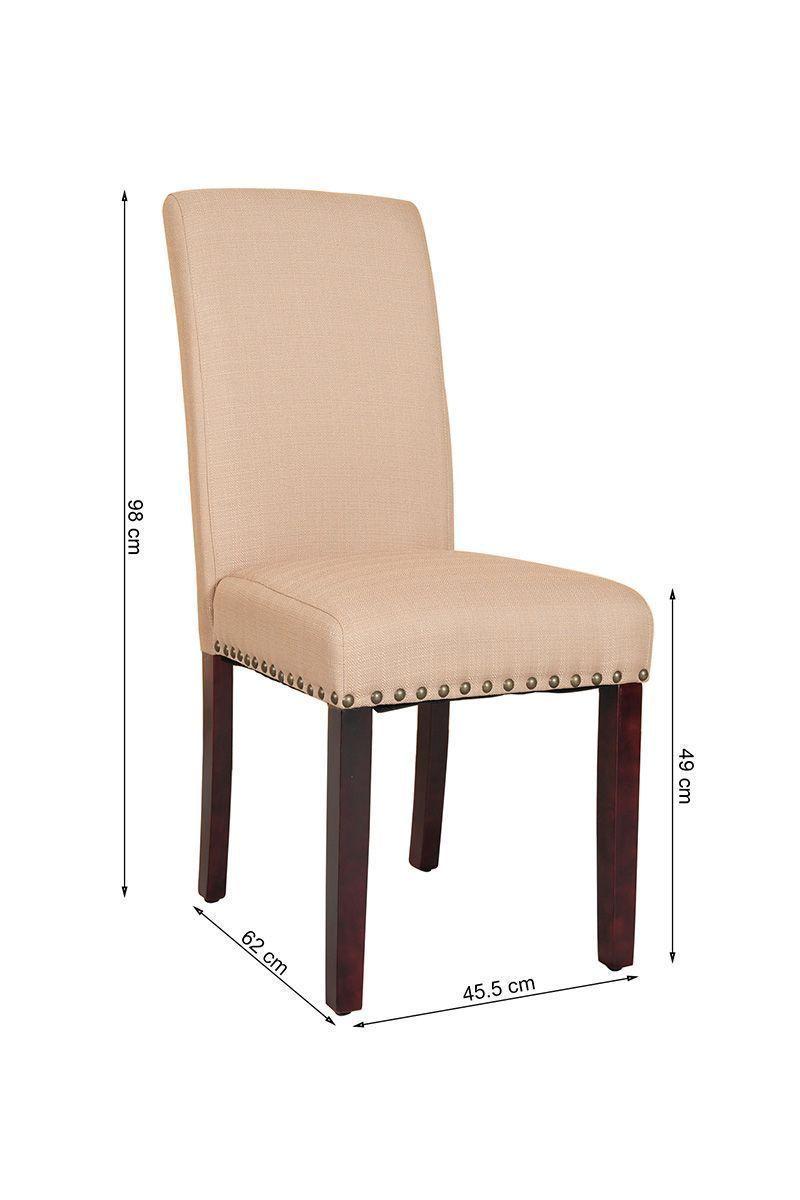 Pack 2 Sillas Comedor Imperial Beige-2