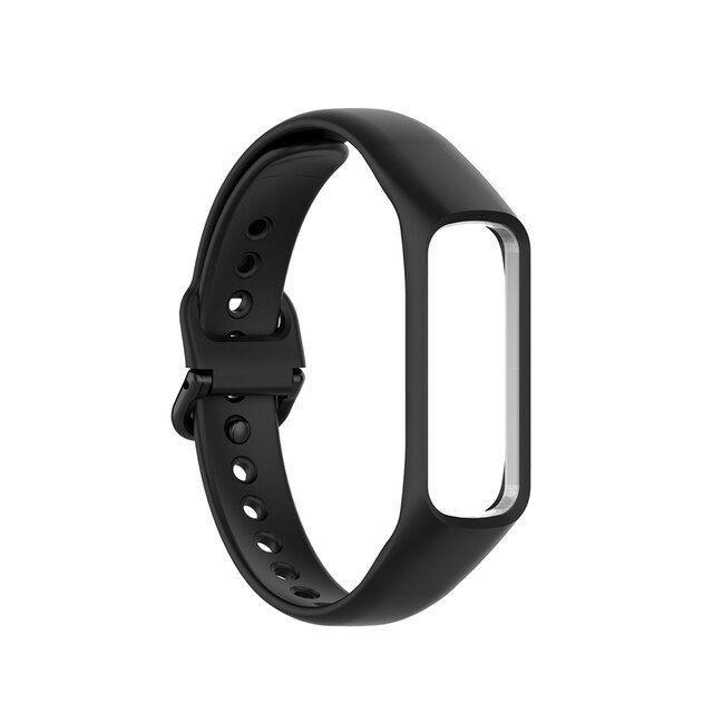Correa Silicona Para Samsung Galaxy Fit 2 R-220 / Negro-0