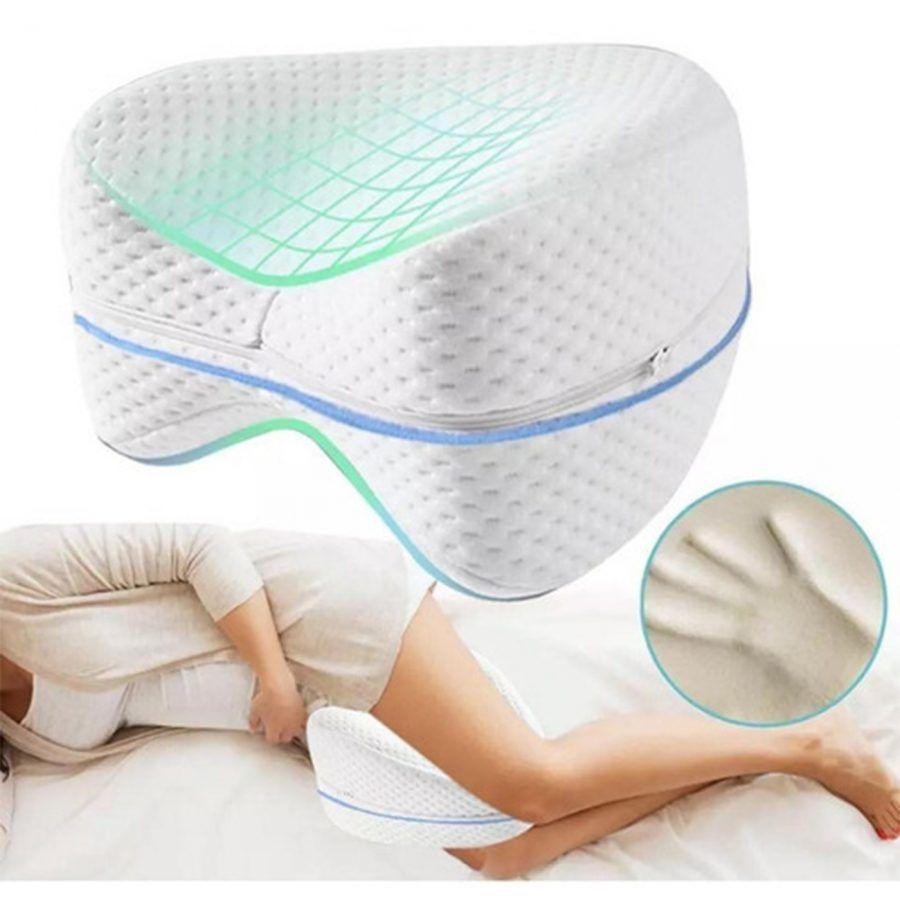 Almohada de espuma para piernas alivia dolores-1