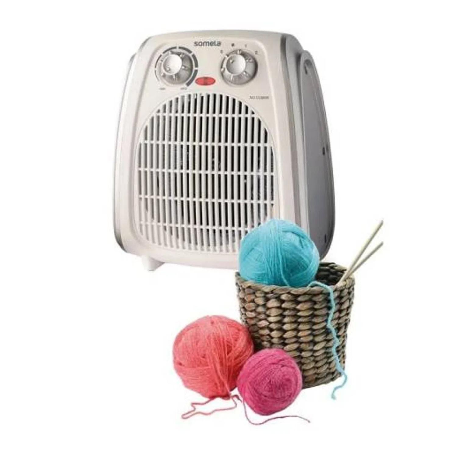 Calefactor Termoventilador 1800W 2Vel Blanco-2