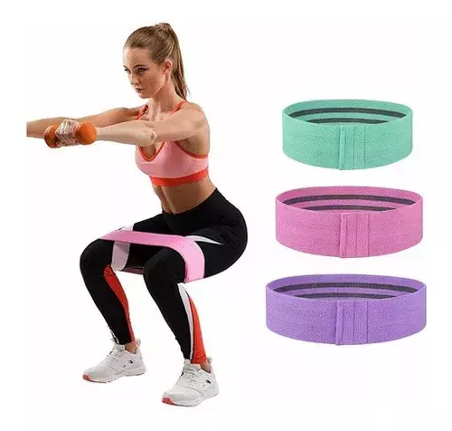 Bandas Elasticas Ejercicio Resistencia 3 Pcs -2