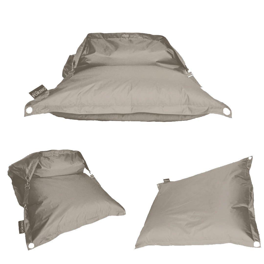 Pouf PORINO GRAY SAND-1