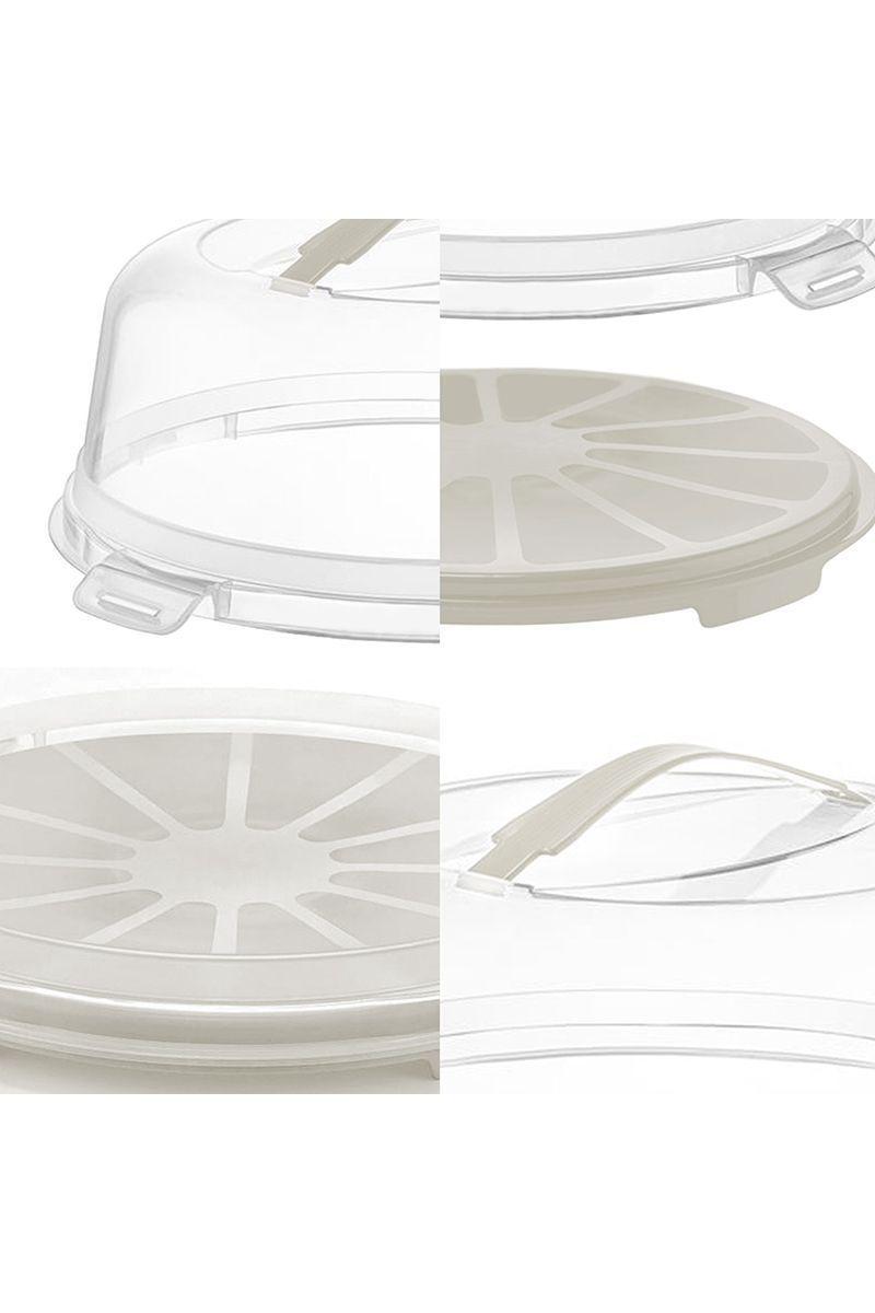 Porta Torta 33cm Blanco-4