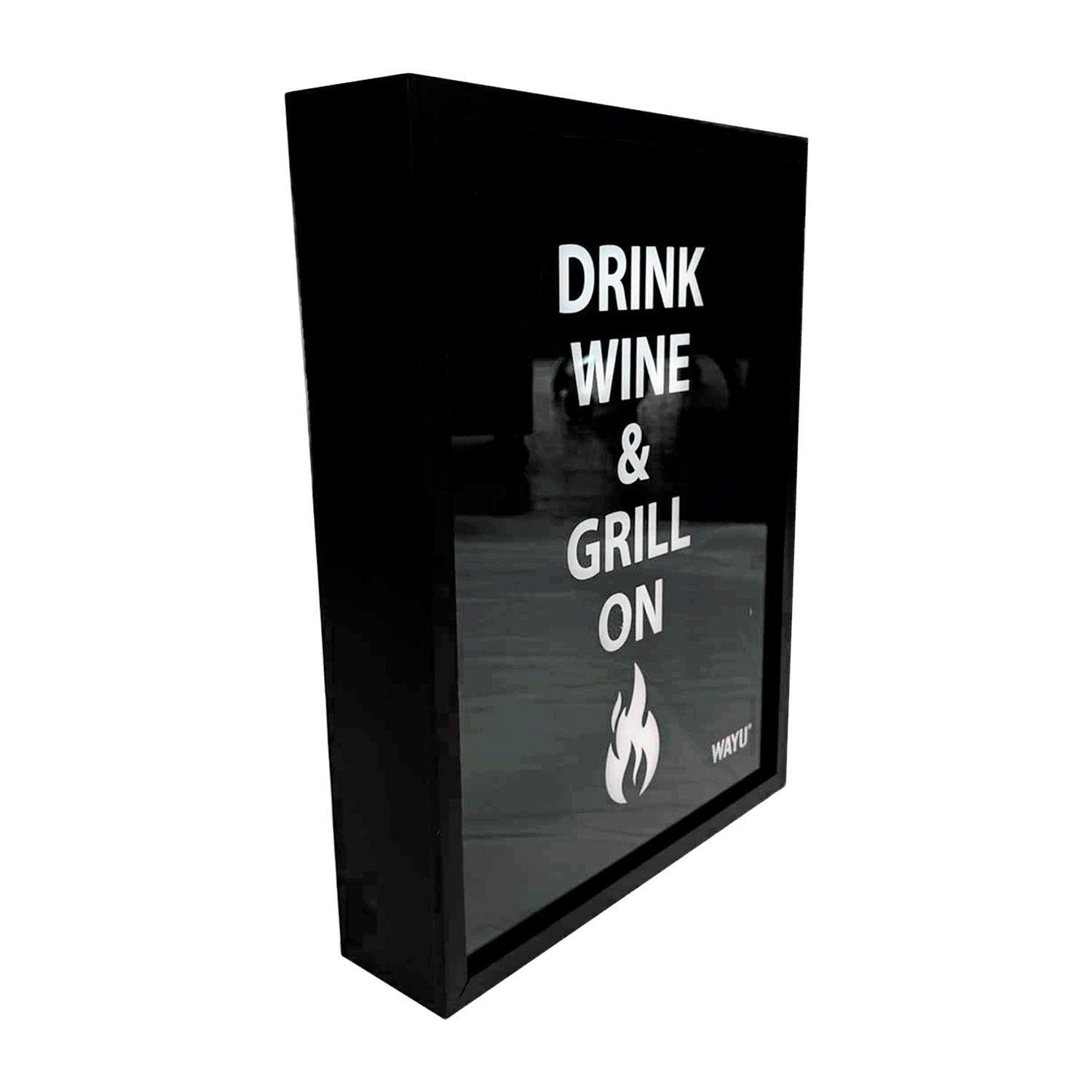 Caja Decorativa Guarda Corchos De Vino - Wayu-0
