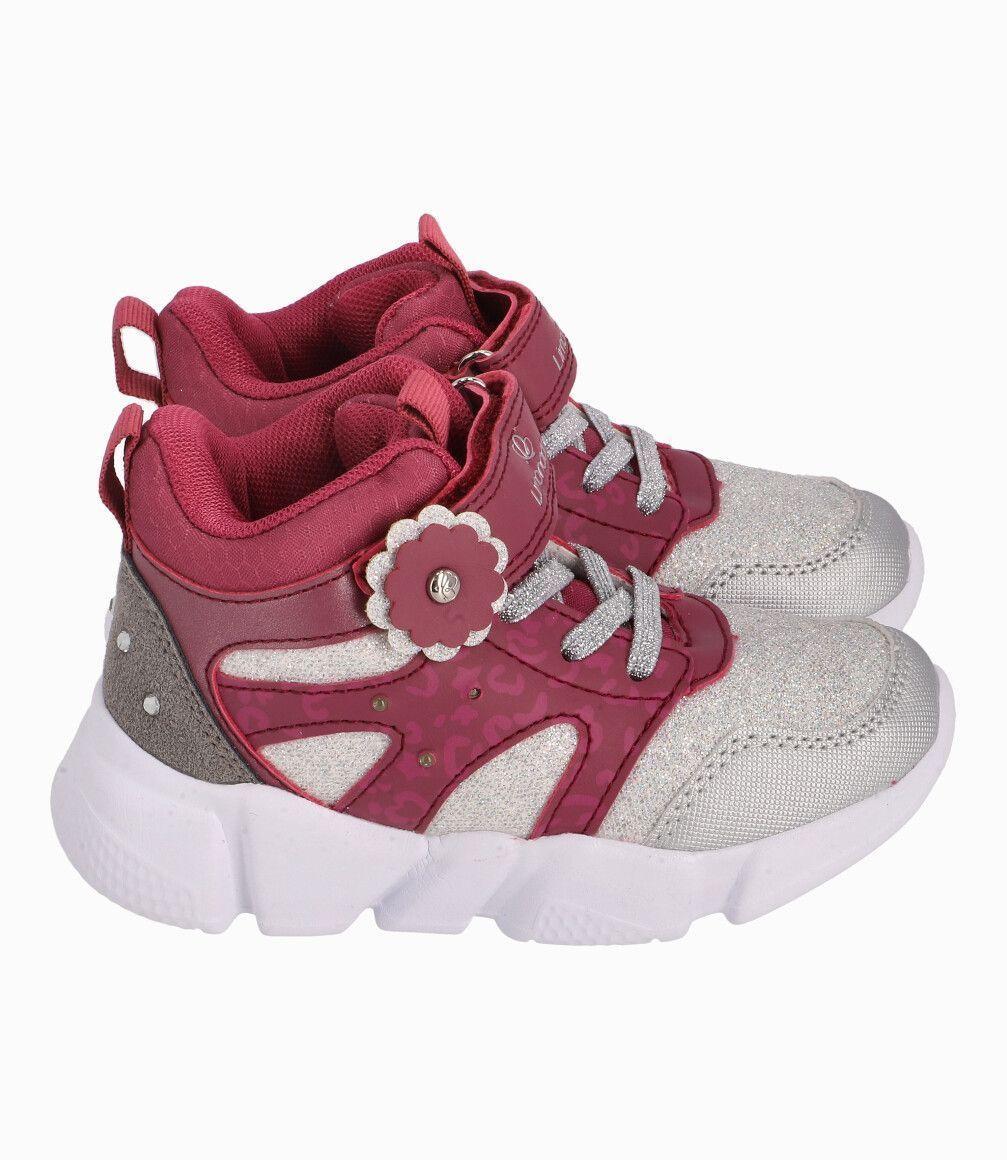 Zapatilla De Caña Media Bebé Niña Carmín Limonada-1