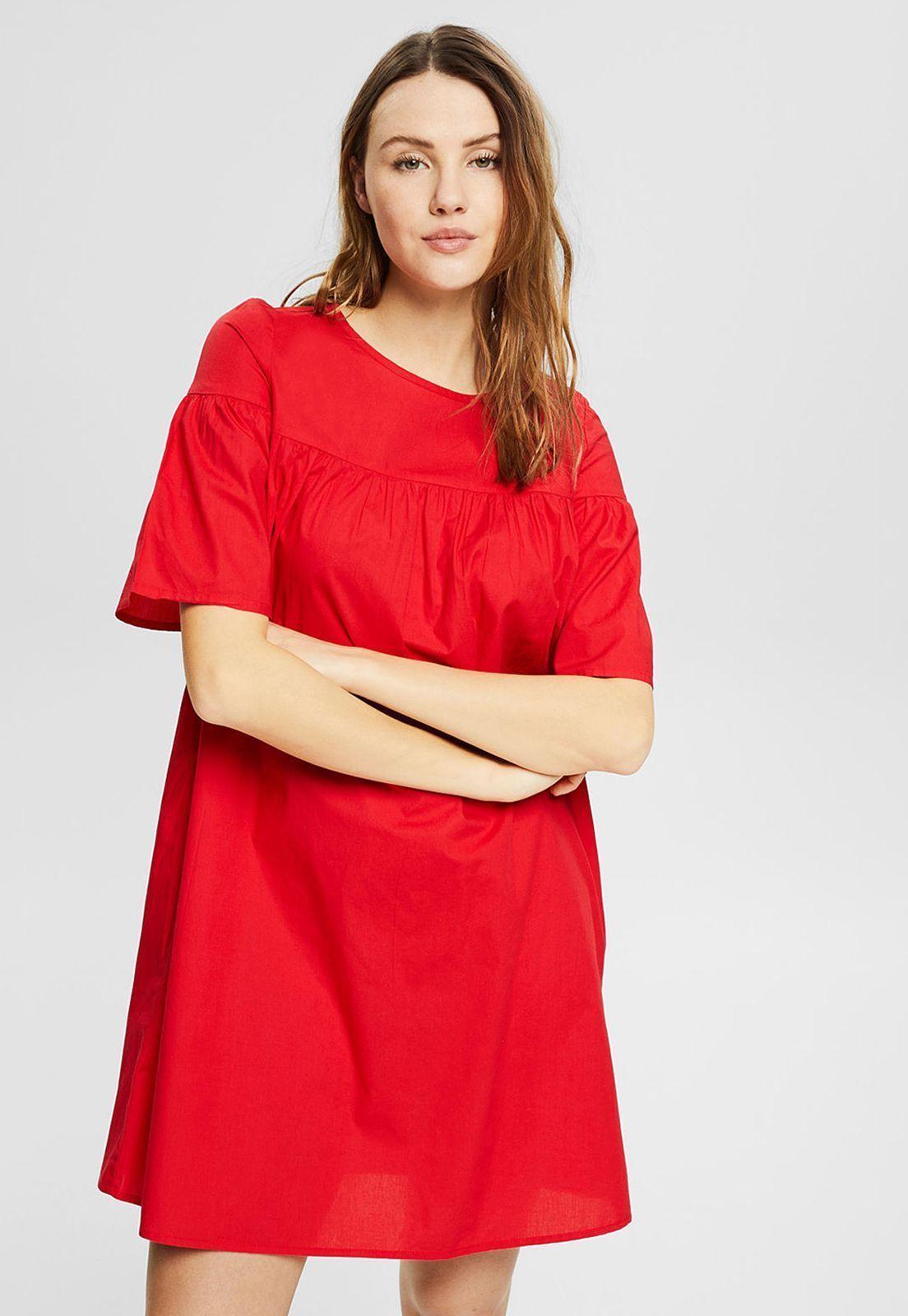 Vestido Camisero Por La Rodilla Esprit-0