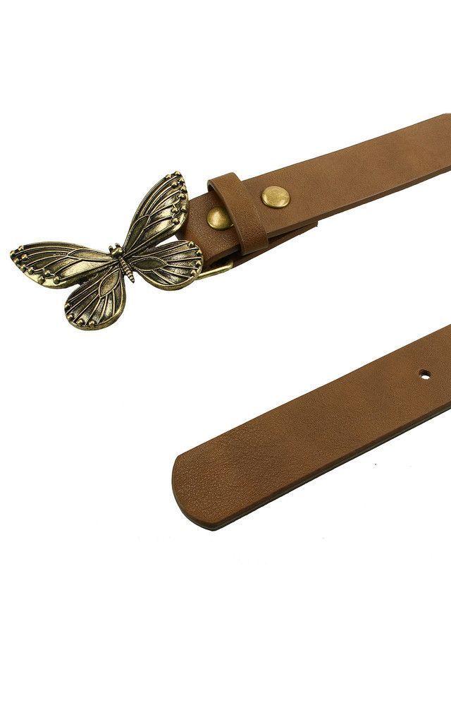 Cinturón Mariposa Café Humana-1