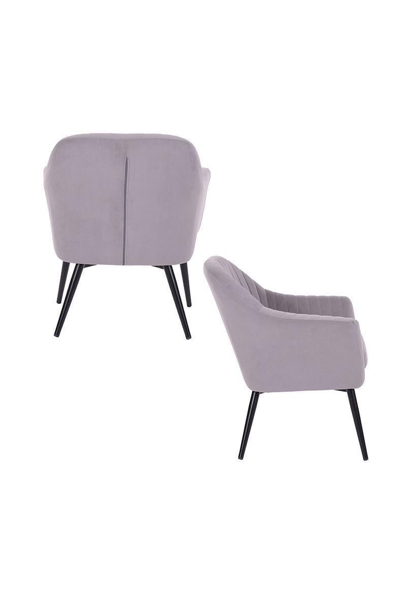 Poltrona Sitial Luna Gris-3