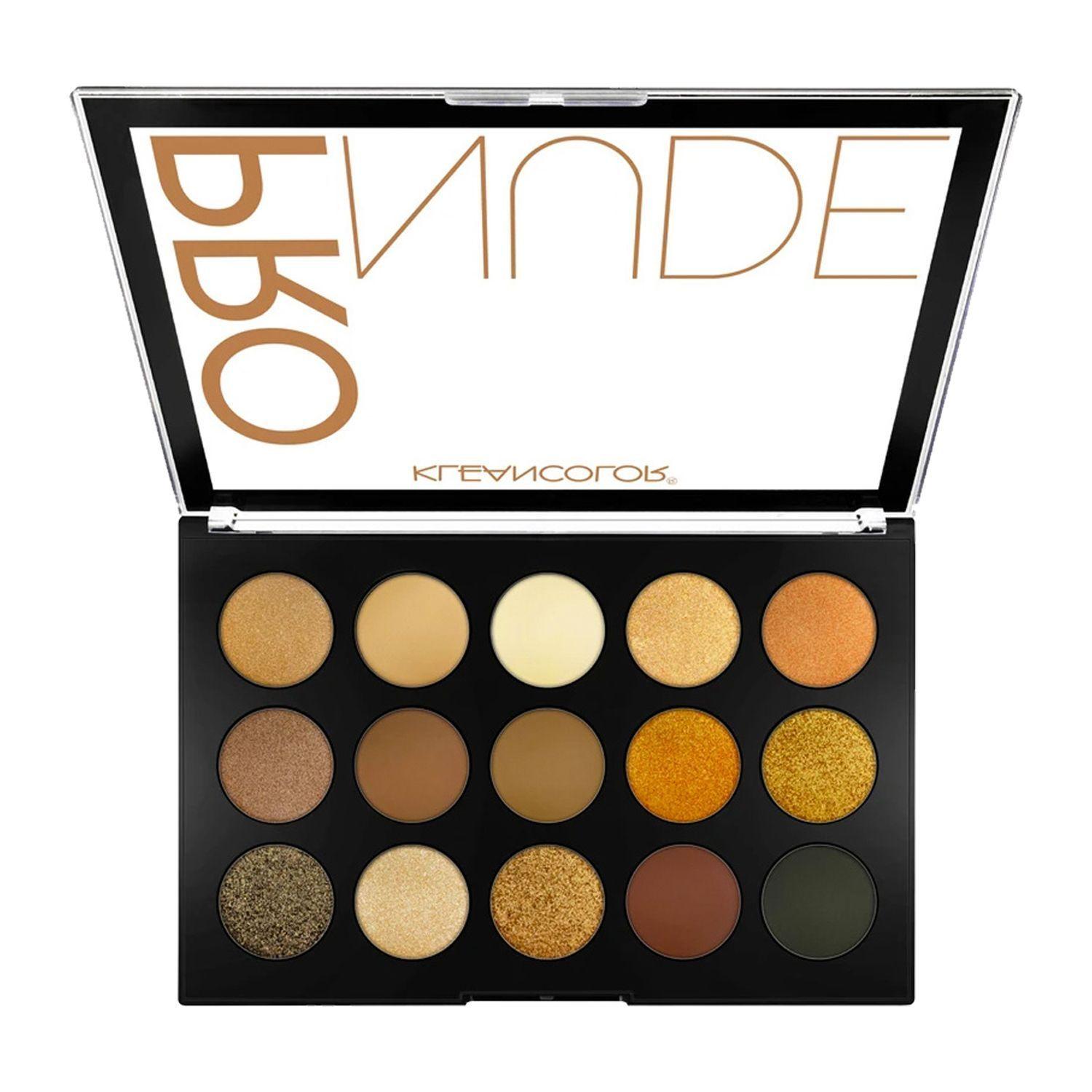 Paleta de Sombras Pro Nude "Exposed" KleanColor-0