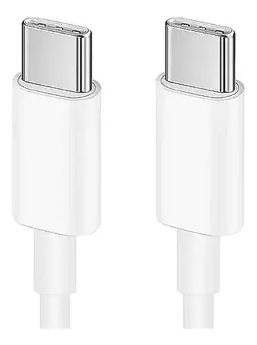 Cable Tipo C A Tipo C 18w Doble Entrada Para Carga-0