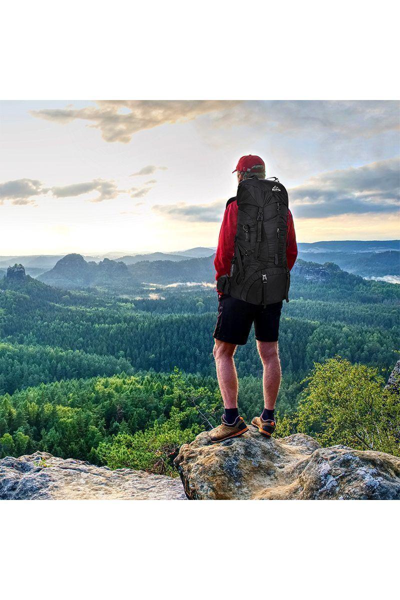 Mochila Outdoor 75 Litros Negro-1