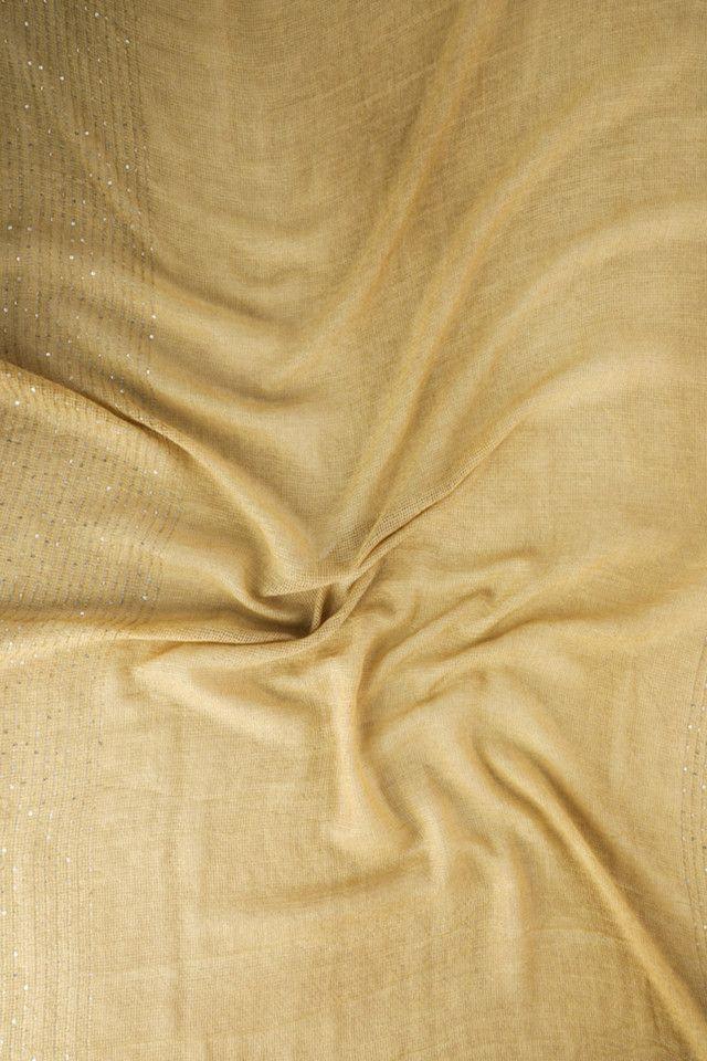 Pañuelo Lentejuelas Mostaza Humana-2