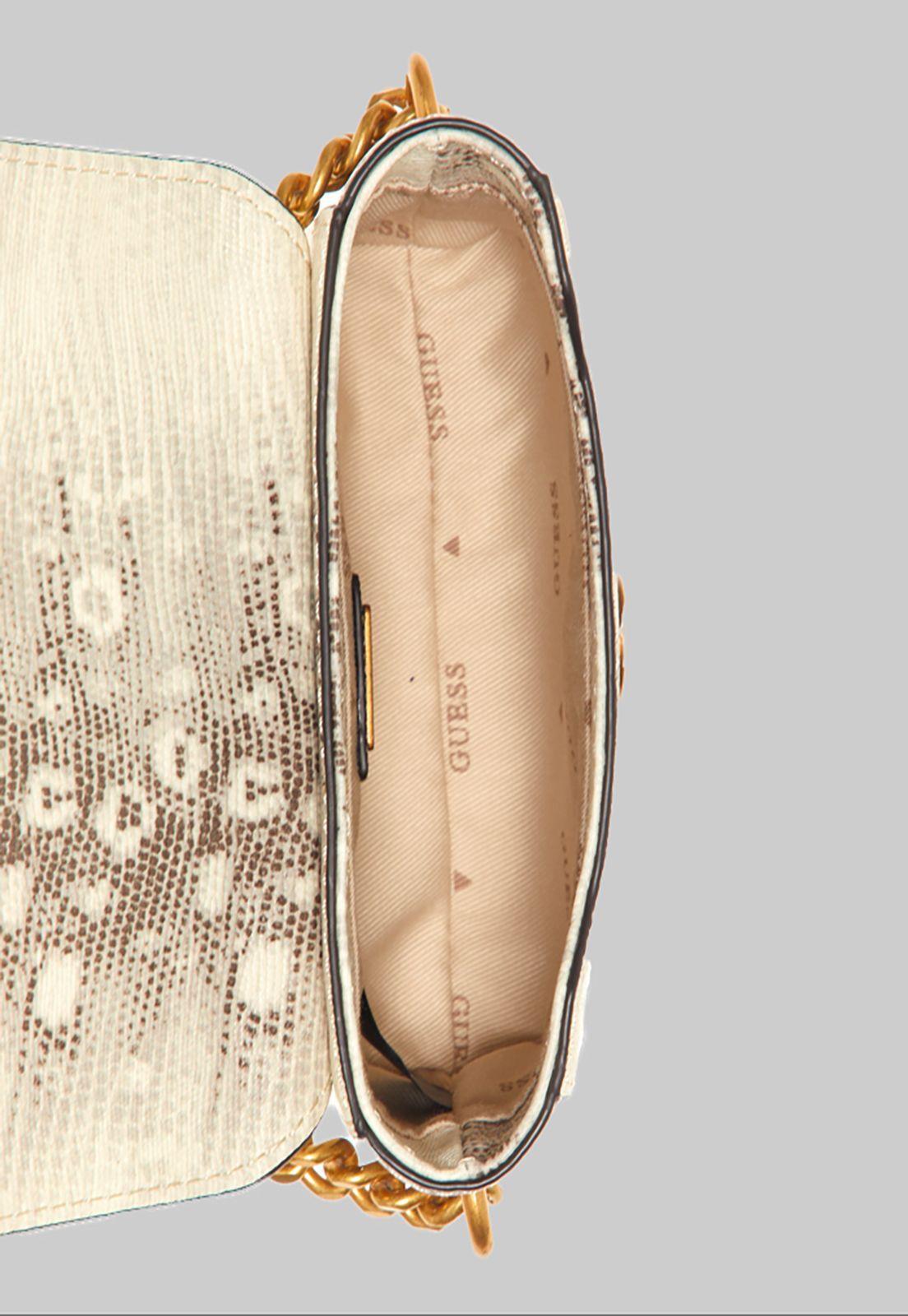 Mini Cartera Guess Shenny Micro Mini Flap Grz Blanco-3