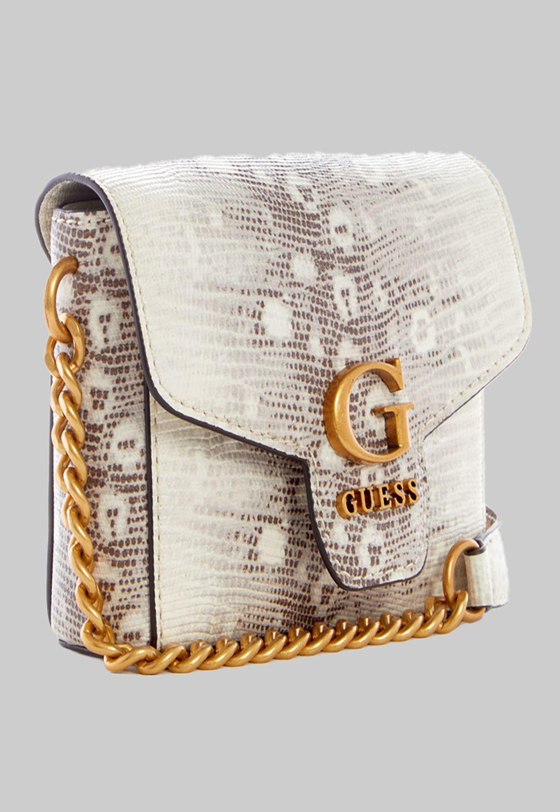 Mini Cartera Guess Shenny Micro Mini Flap Grz Blanco-1