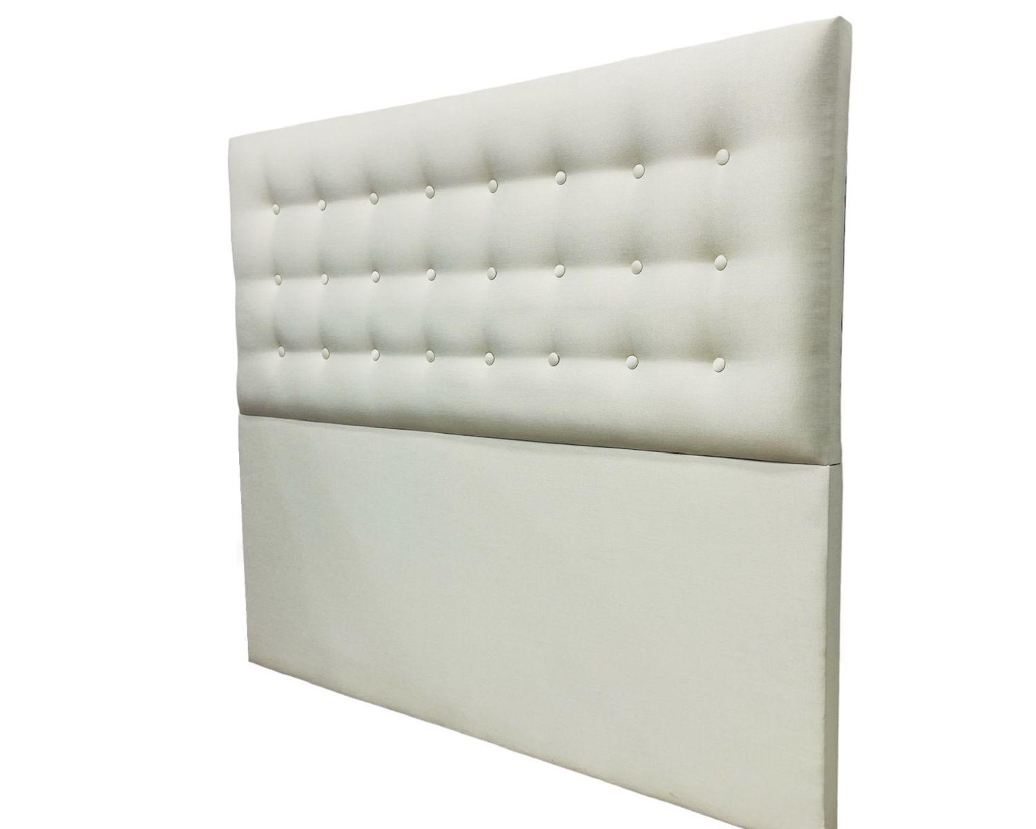 Respaldo para Cama 2 plazas Botones francia Lino C-1