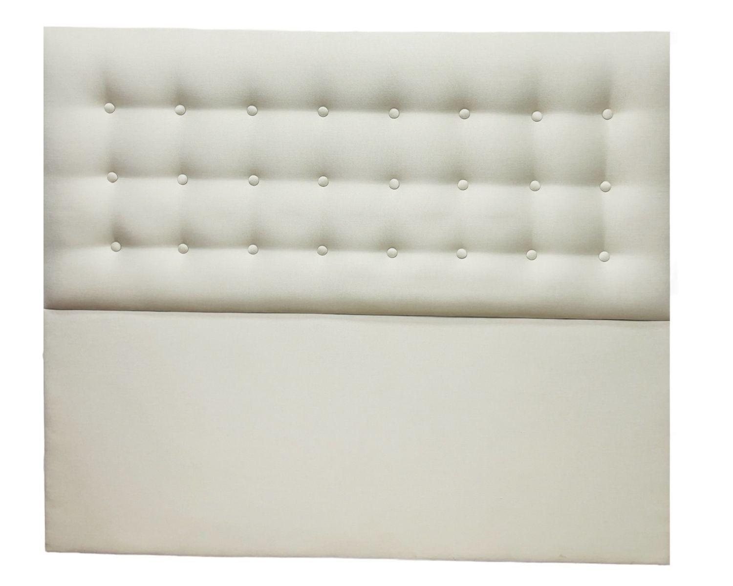 Respaldo para Cama 2 plazas Botones francia Lino C-0