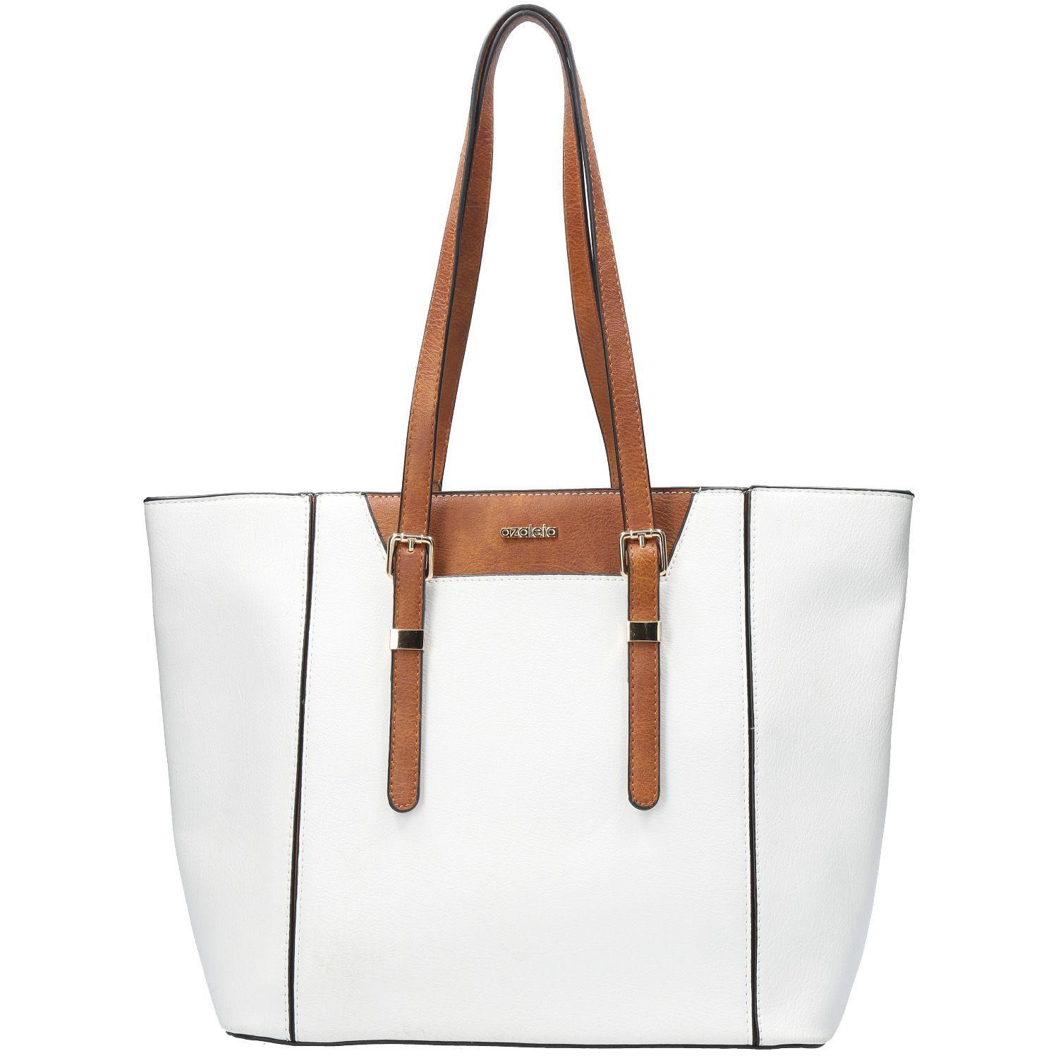 Cartera Mujer Noble Tote Blanco-0