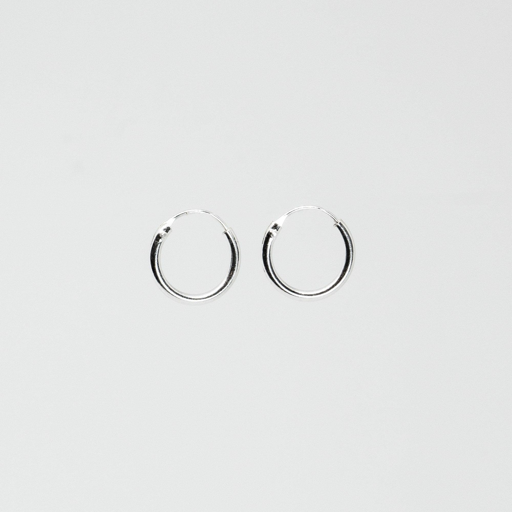 Argolla lisa 20 mm / 2 mm. Plata Philippa Joyas-0