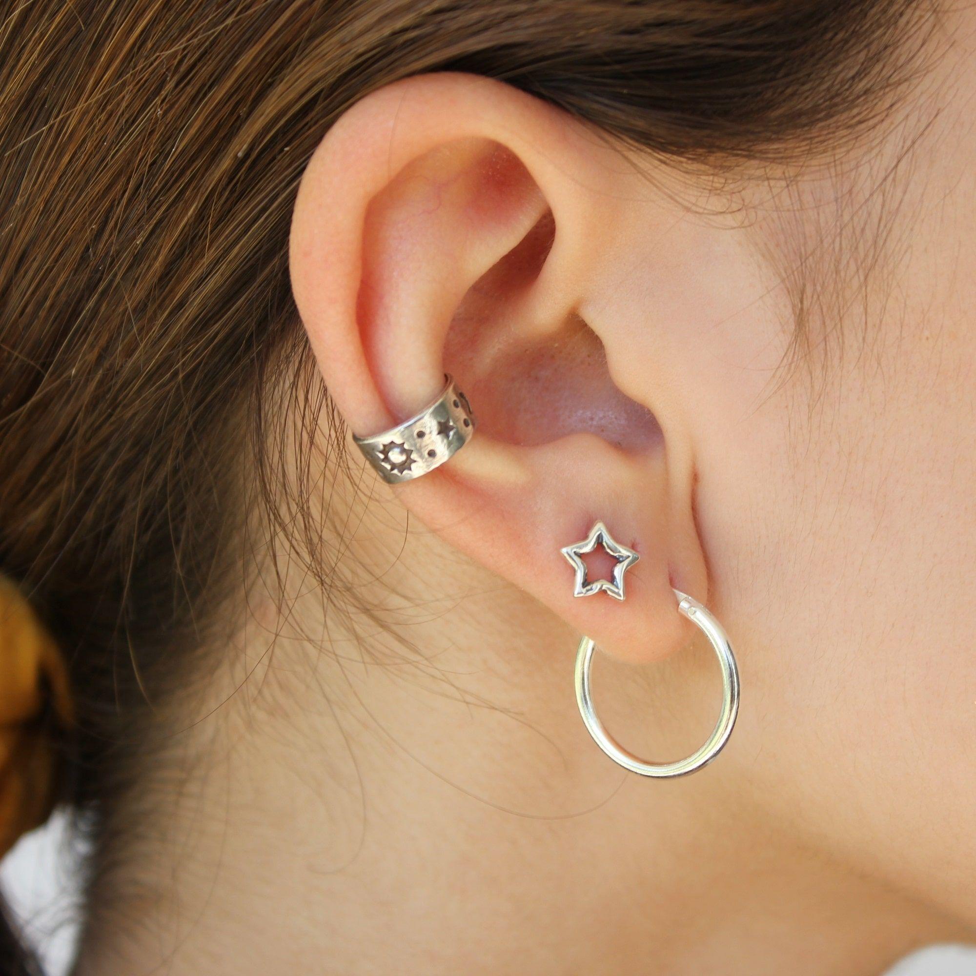 Argolla lisa 20 mm / 2 mm. Plata Philippa Joyas-1