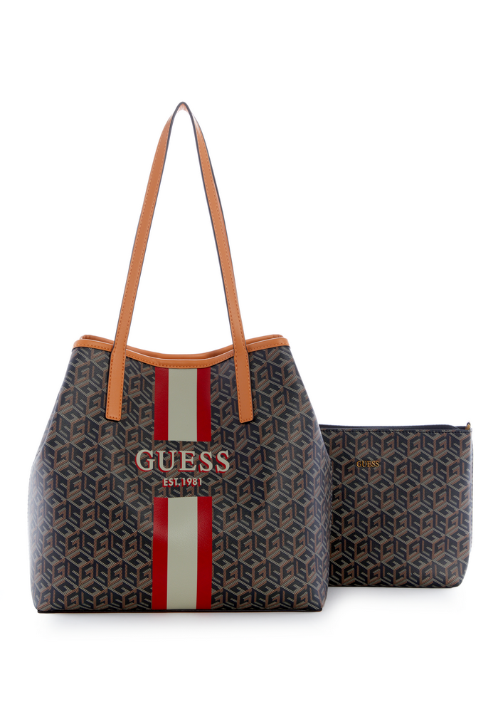 Cartera Vikky Tote Bkg Naranjo Guess-0