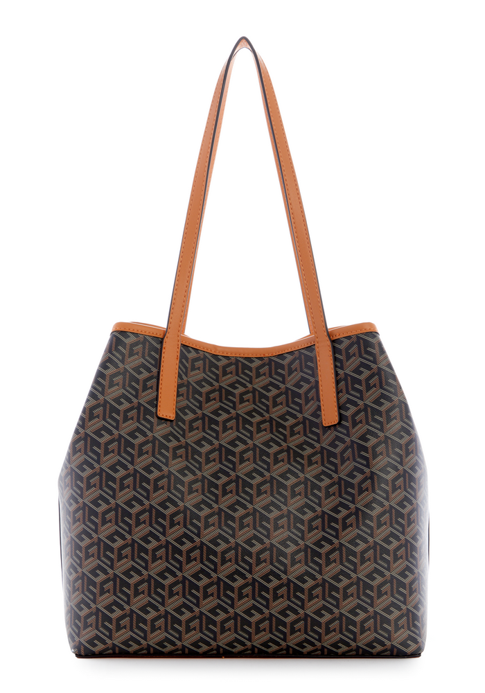 Cartera Vikky Tote Bkg Naranjo Guess-2