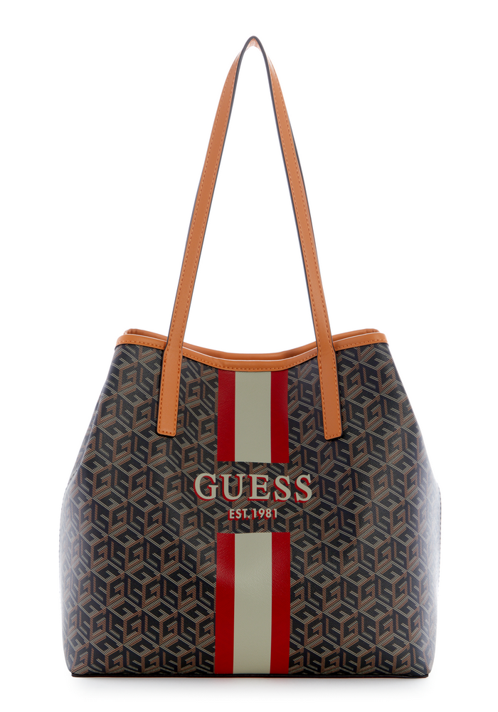 Cartera Vikky Tote Bkg Naranjo Guess-1