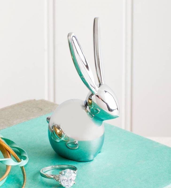 Set 3 Organizadores Anillos Animales Plata Umbra-3