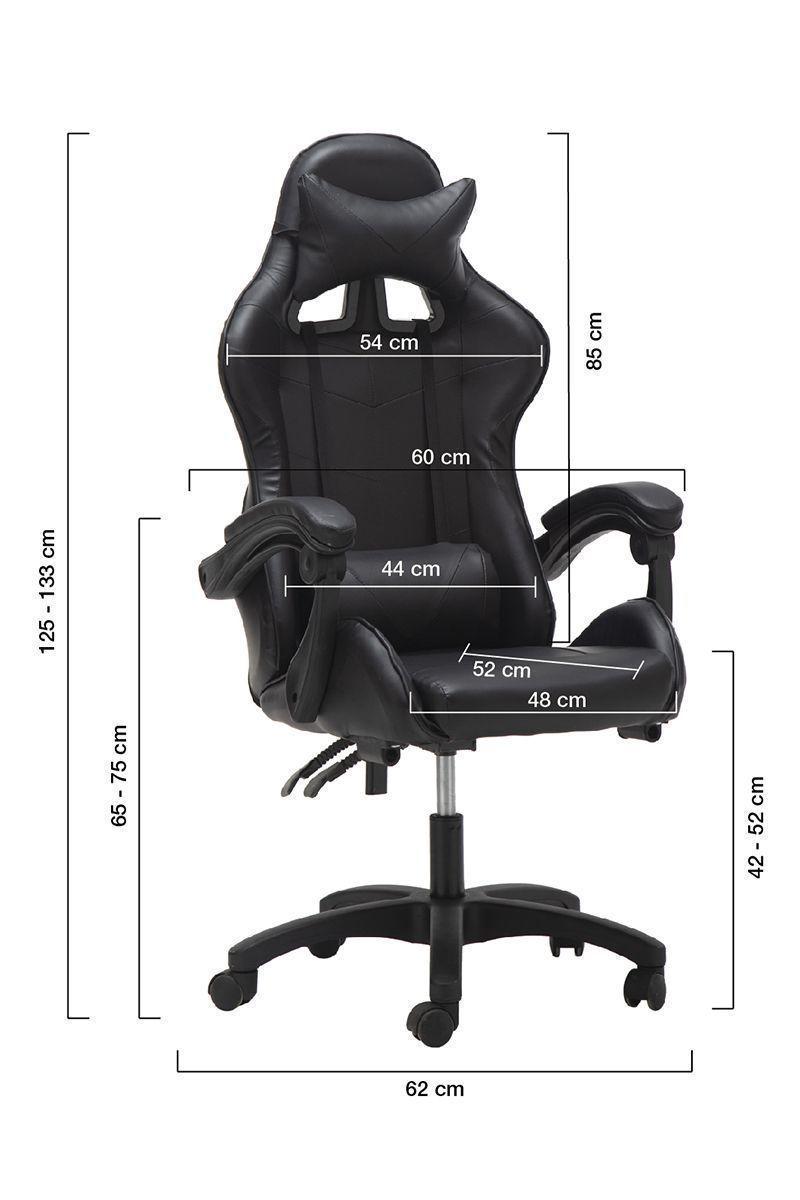 Silla Gamer Ultimate Racing Negro-2
