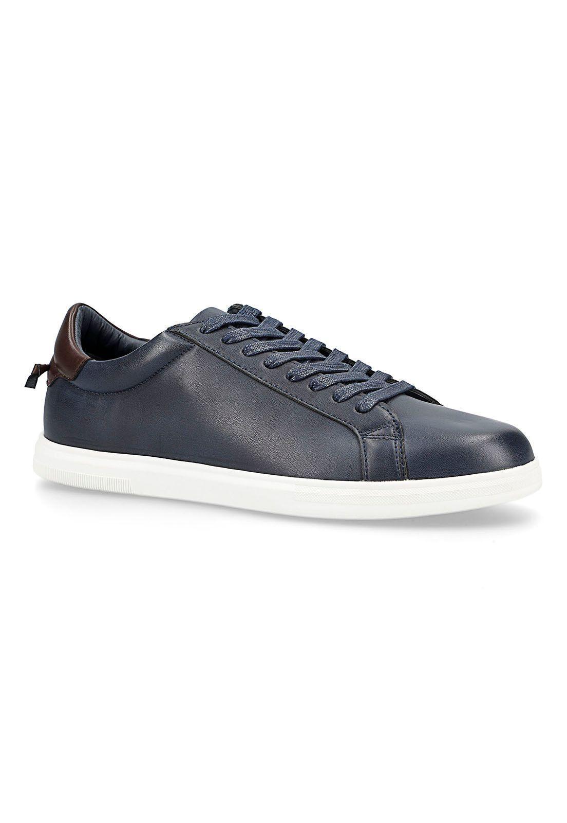 Zapatilla casual lisa navy-0