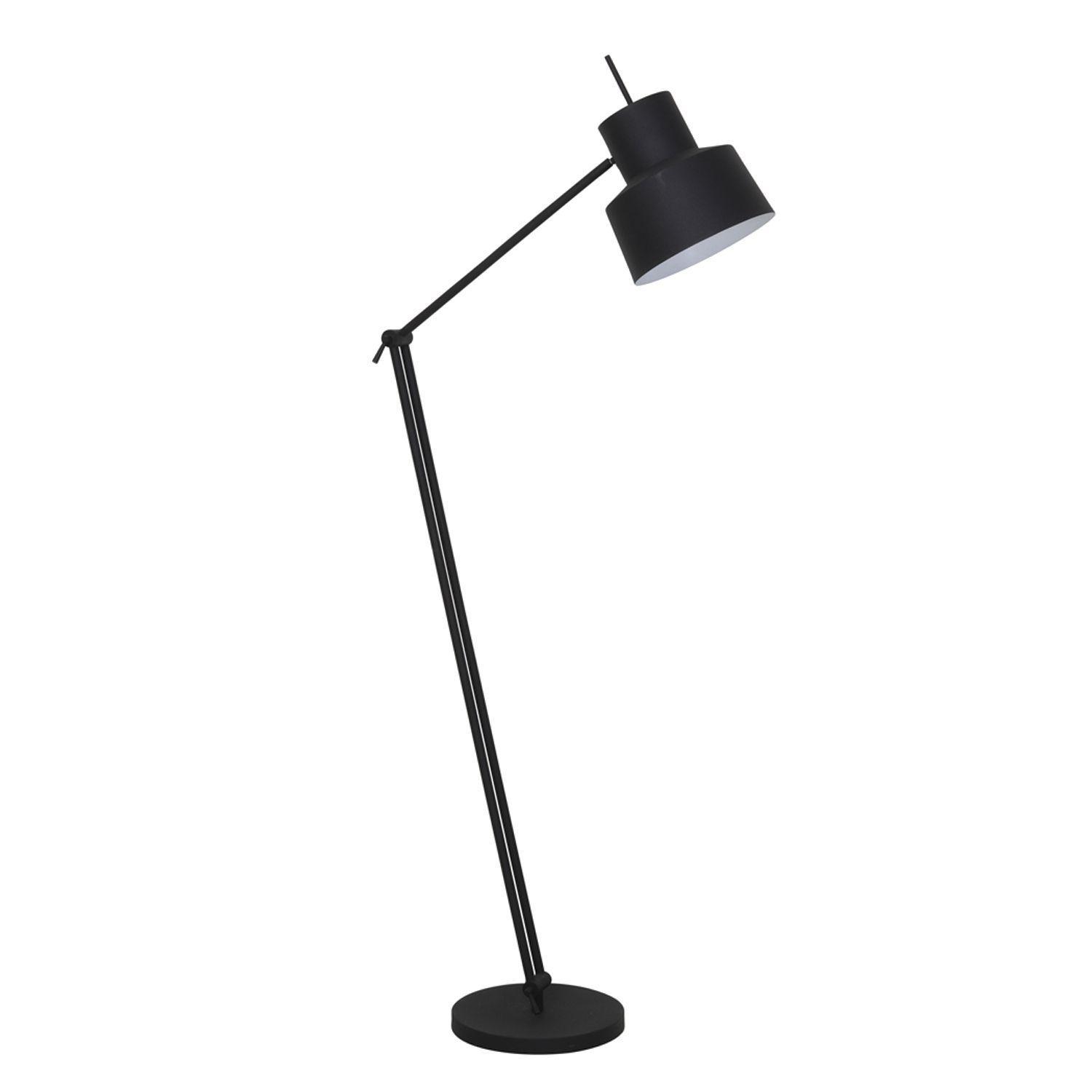 Lámpara de Pie "Chappie" E-27 Negro-0