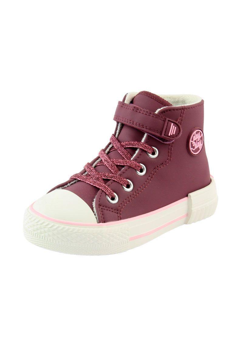 Zapatilla day to day caña velcro elastico niña 942-1