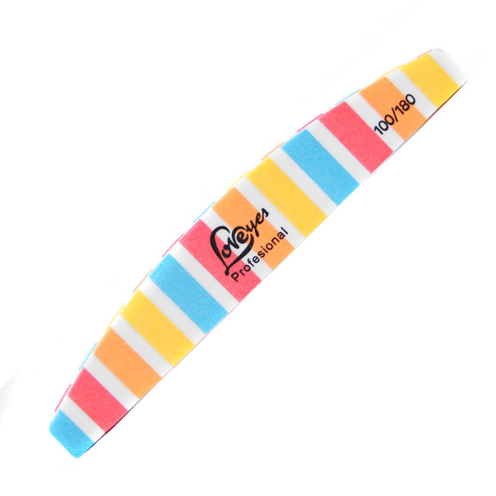 Lima de uñas buffer esponja 100/180 profesional-0