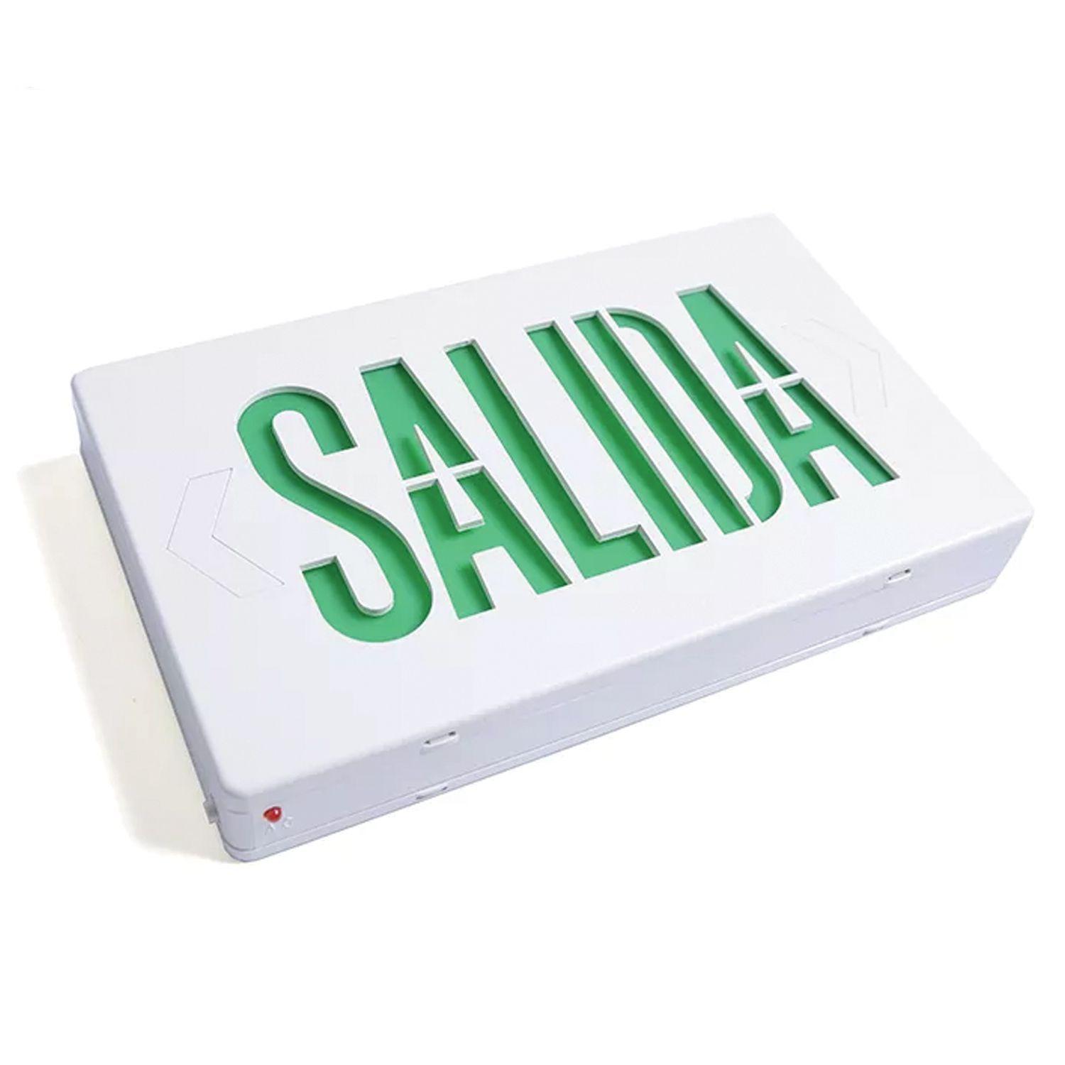 Letrero LED Salida Con Flechas-1