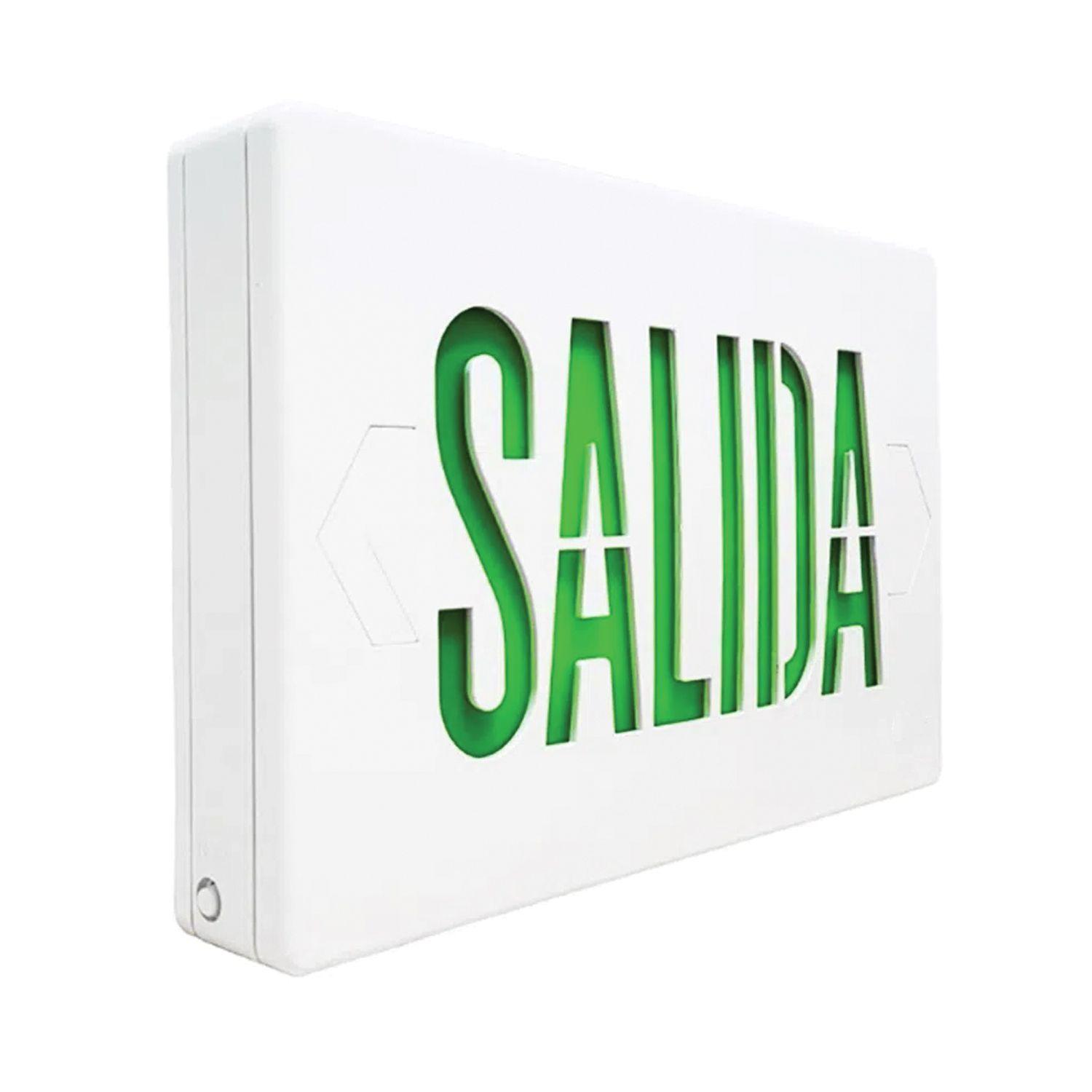 Letrero LED Salida Con Flechas-2