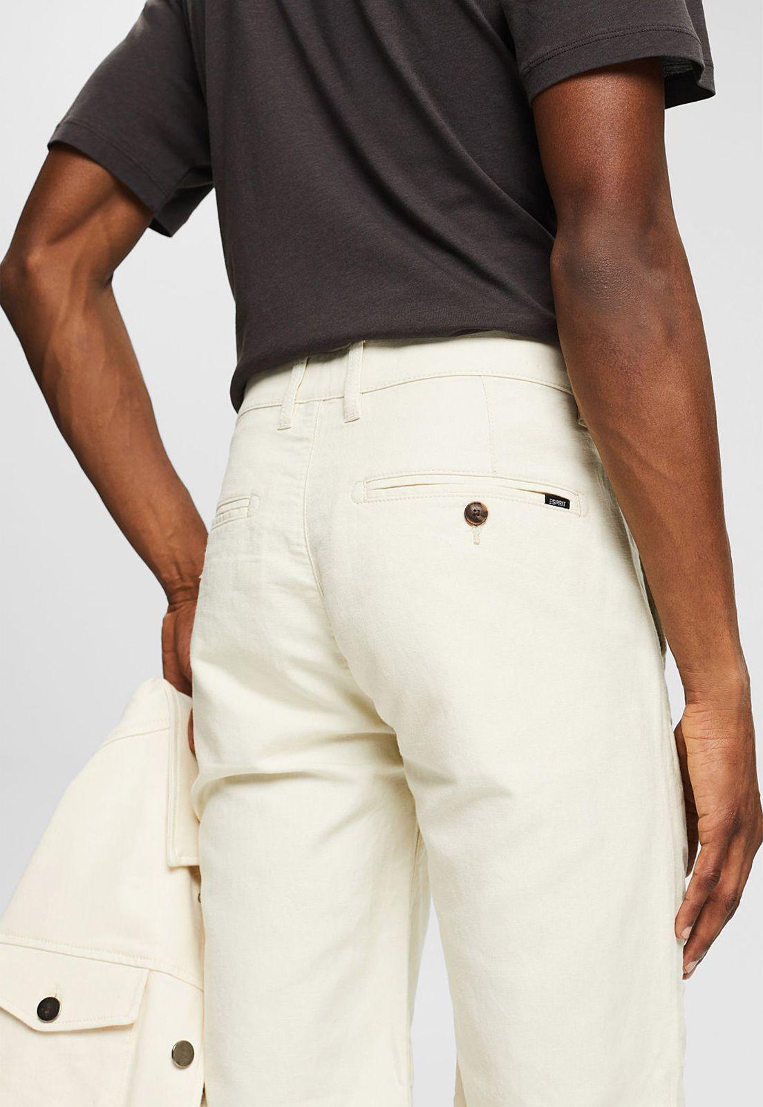 Pantalón Corto En Mezcla De Lino Esprit-2