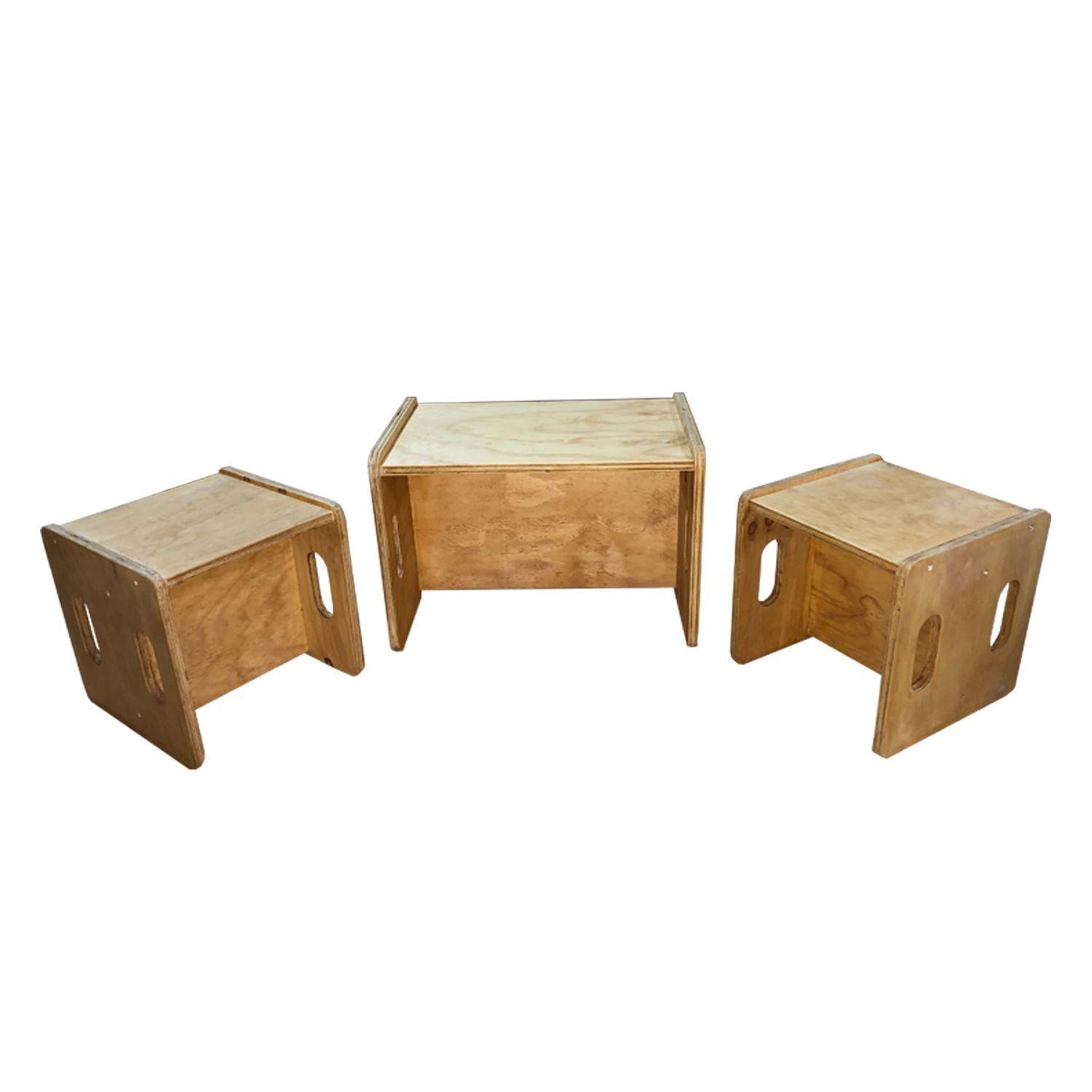 Mesa y 2 Sillas Infantil Veta Austral Modelo Agustina-2