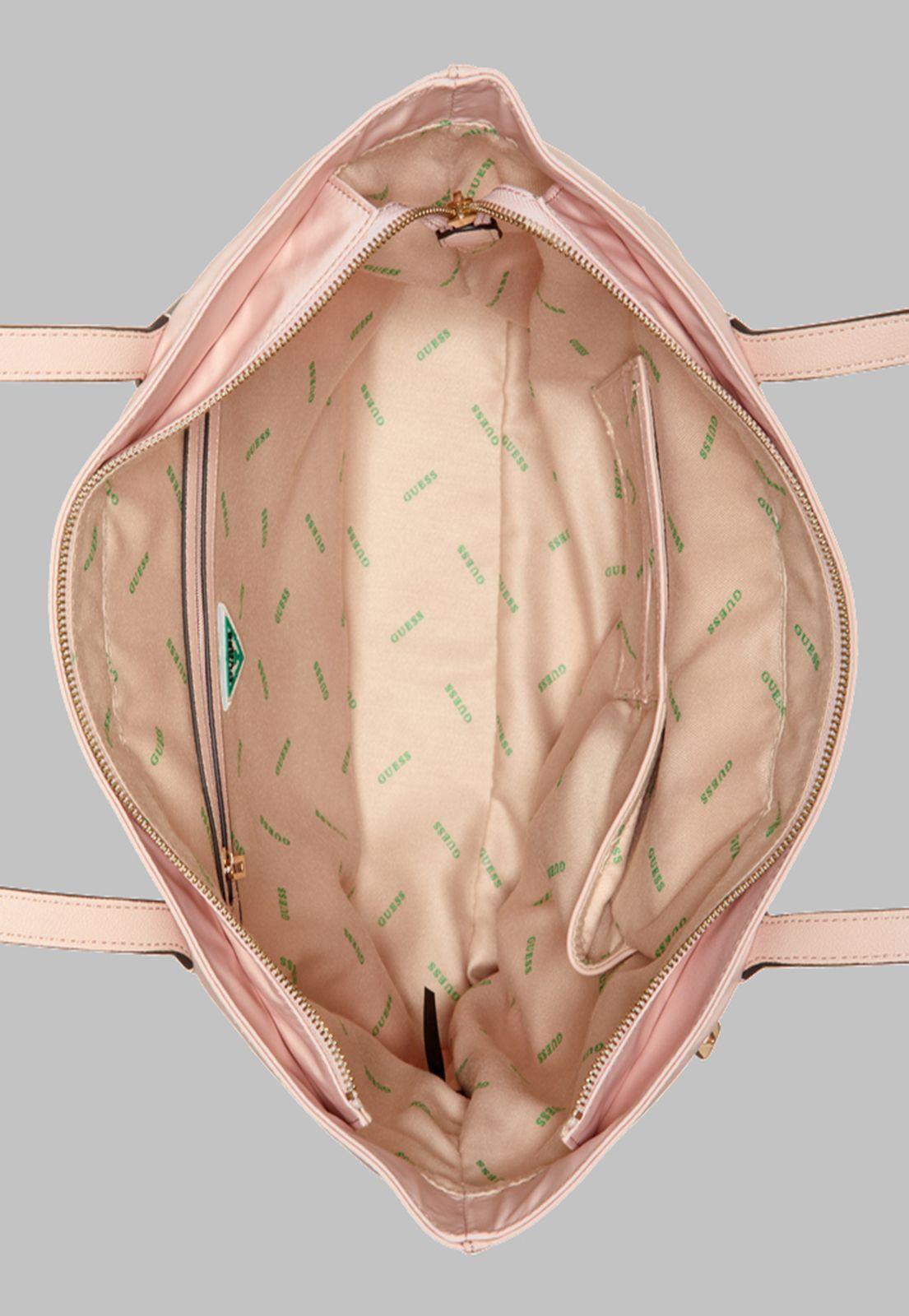 Cartera Guess Eco Gemma Tote Ltr Rosado-3