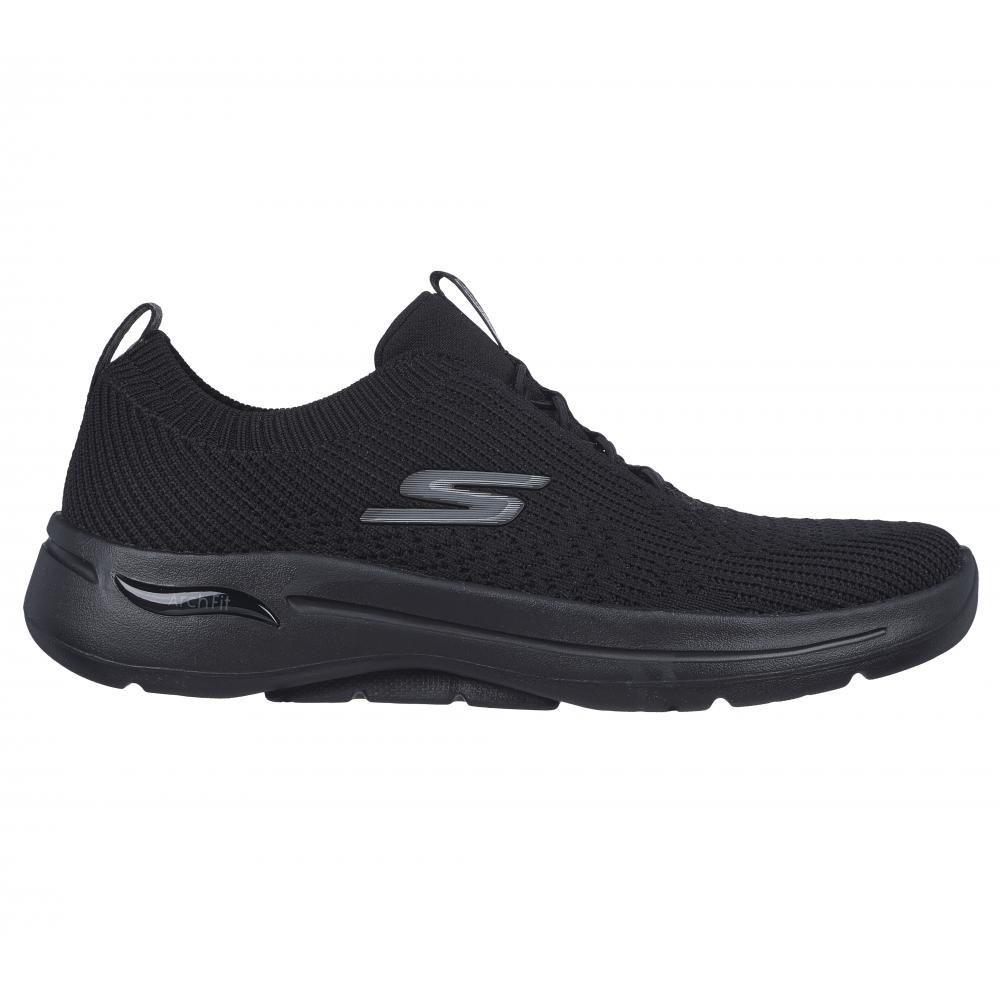 Zapatilla Mujer Go Walk Arch Fit C Negro Skechers-4