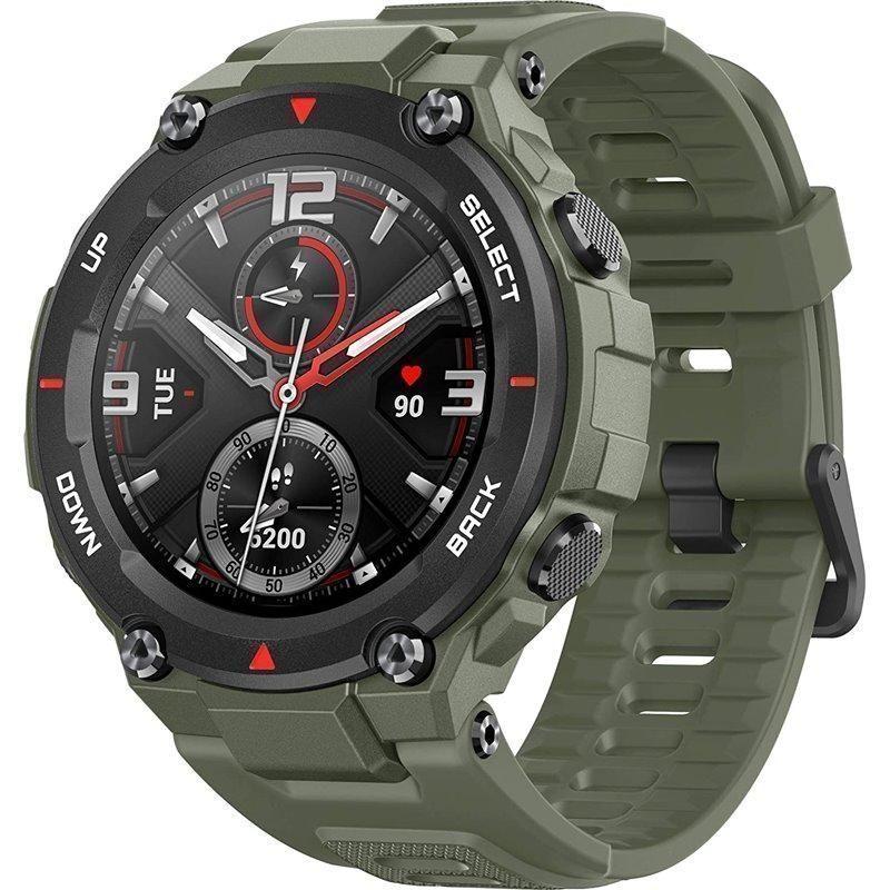 Xiaomi Amazfit T-rex smartwatch - verde militar-0