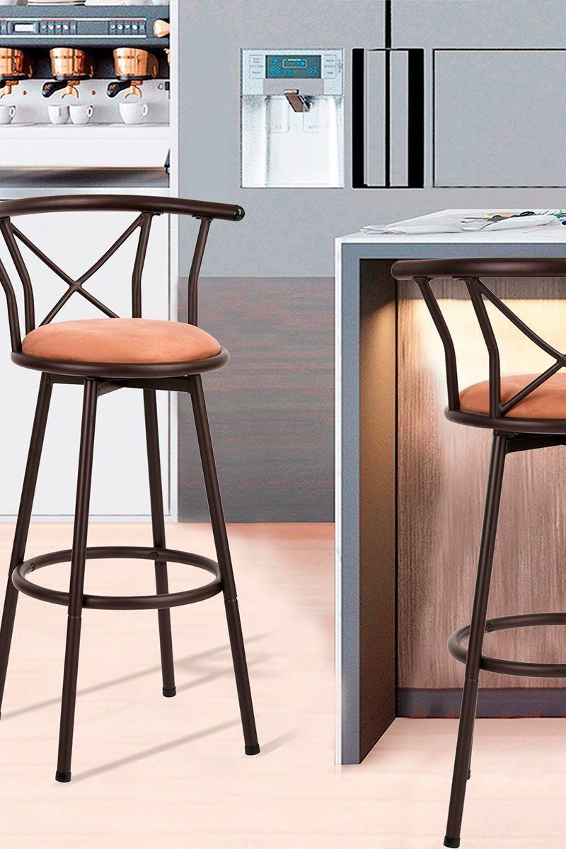 Pack 4 Piso de Bar Taburete Hailey Café-5