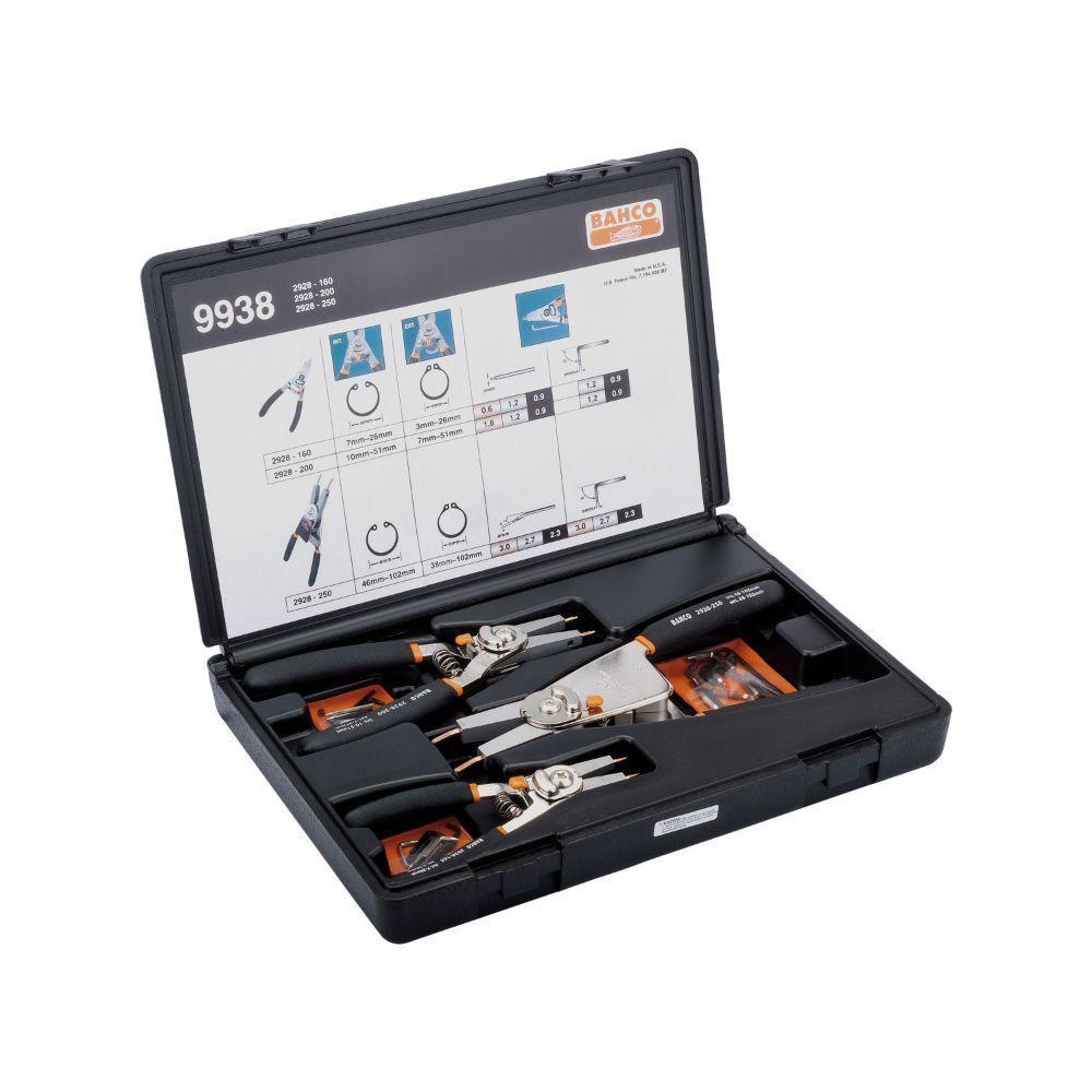 Juego De Alicates Saca-Seguros Interior Y Exterior 3 Piezas Bahco-0