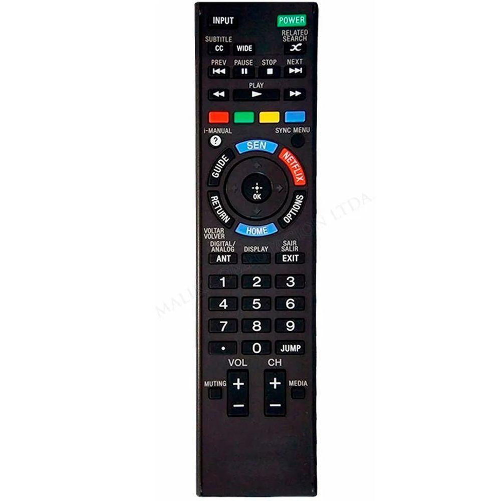 Control Remoto Para Tv Sony Smart Tv 3d Lcd Alternativo-0