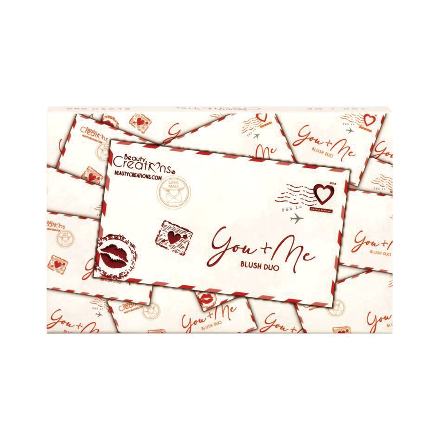 Pack Paleta de Sombras "Vintage Romance" + Paleta de Blush/ Rubor Dúo "You + Me" de Beauty Creations-6