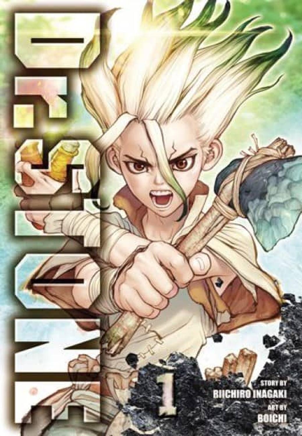 Manga Dr. Stone 01 (En Inglés) - USA-0