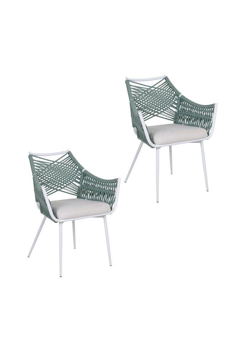 Pack 2 Sillas Terraza Macrame II Gris-0