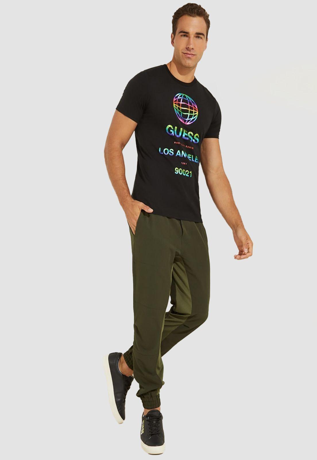 Polera Guess Ss Bsc World Wide Pride-3